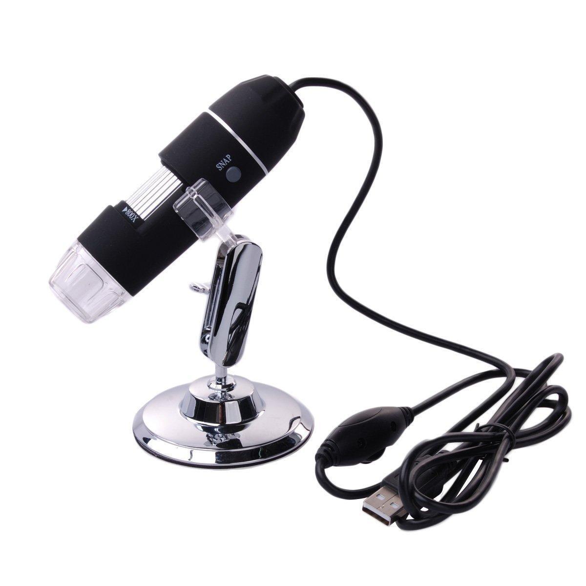 

Цифровой микроскоп USB Magnifier Kronos SuperZoom 50-1000X с LED подсветкой (mdr_1171)