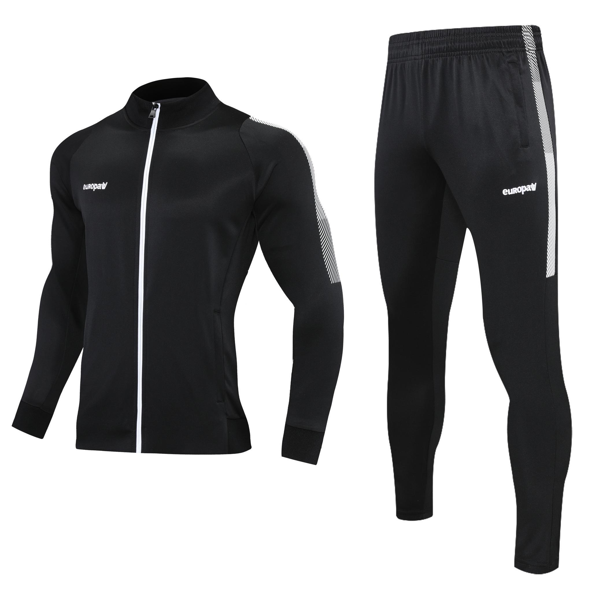 

Спортивный костюм Europaw Limber Up 2101 Long zipper чёрно-белый, Спортивный костюм Europaw Limber Up 2101 Long zipper чёрно-белый [XS]