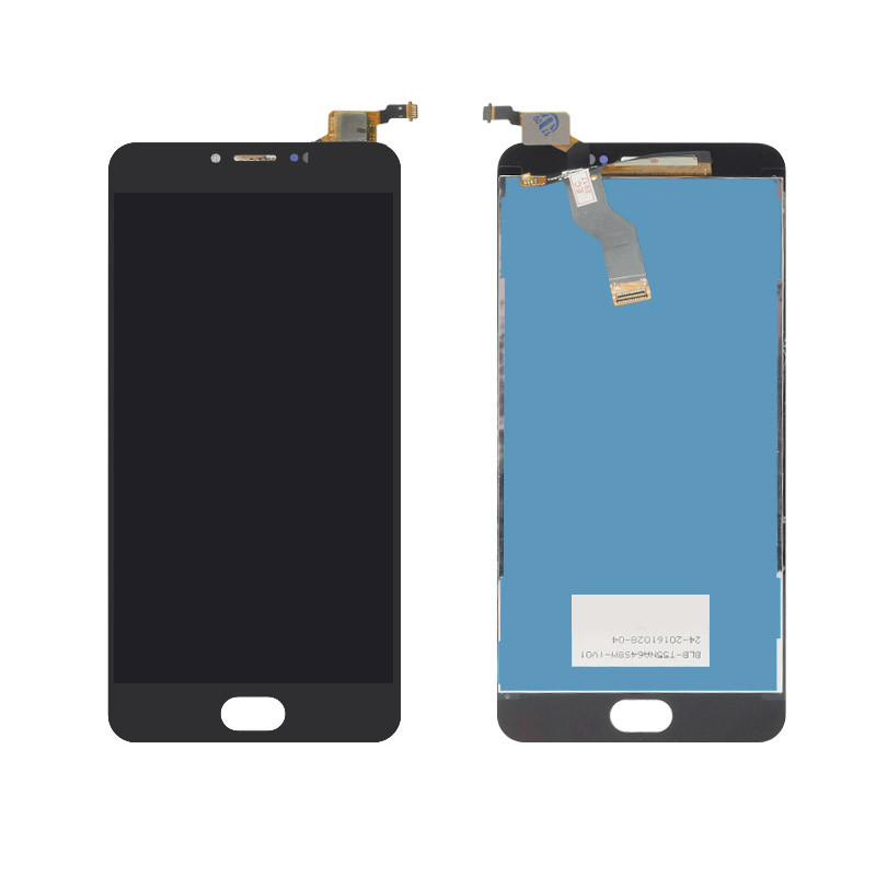 

Дисплей для Meizu M3 Note черный (LCD экран, тачскрин, стекло в сборе) High Copy