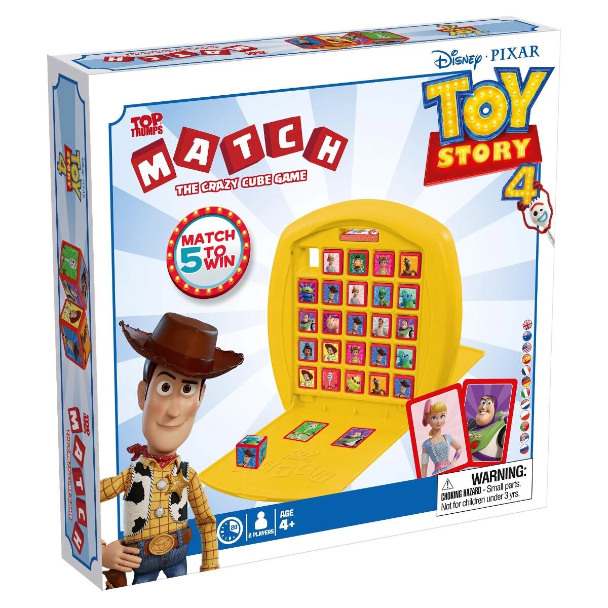 

Настольная игра Winning Moves Top Trumps Match Toy Story 4 (5036905033428)