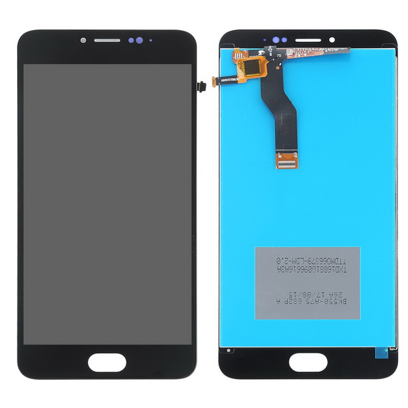 

Дисплей Meizu M3 Note черный (LCD экран, тачскрин, стекло в сборе) High Copy