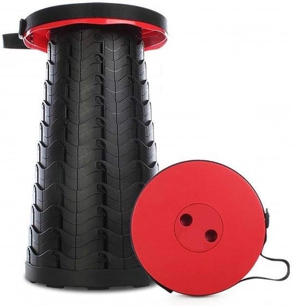 

Складной туристический стул 47 см Telescopic stool / Раскладной телескопический стул для пикника, рыбалки