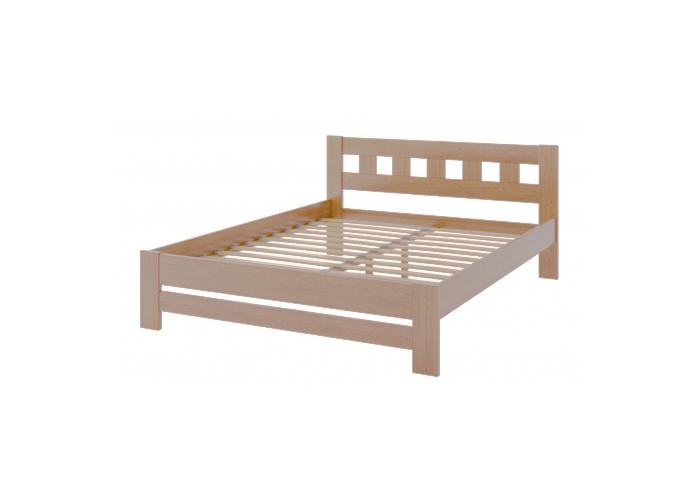 

Кровать Camelia Сакура из массива сосны 180х200 капучино