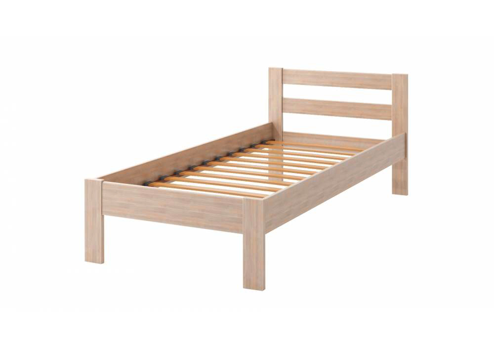 

Кровать Camelia Альпина из массива бука 120х200 капучино