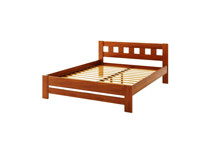 

Кровать Camelia Сакура из массива сосны 140х200 яблоня