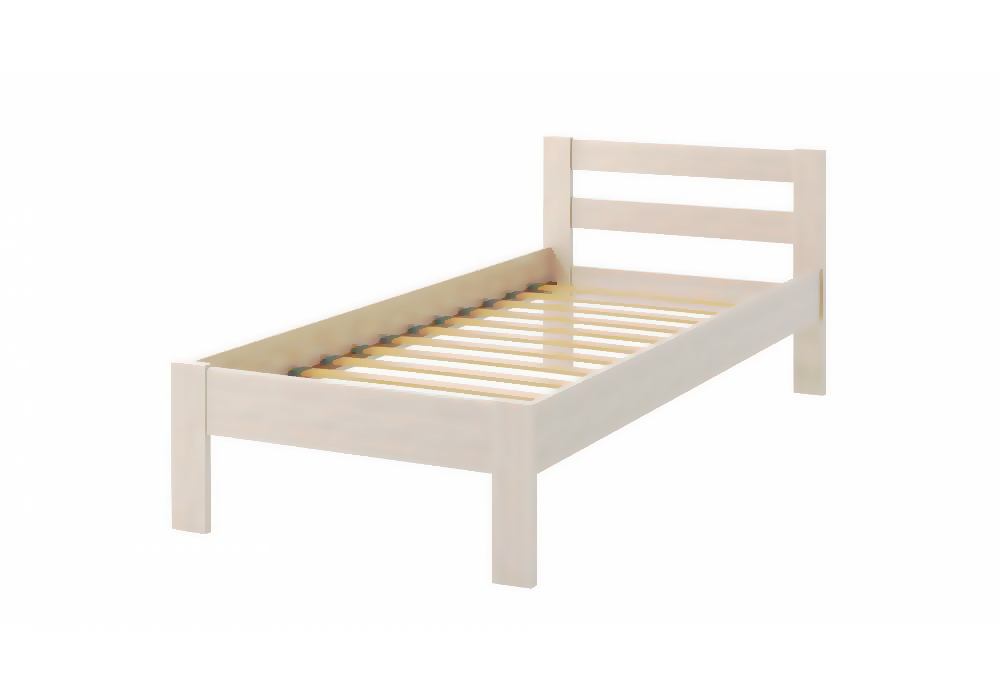 

Кровать Camelia Альпина из массива бука 140х200 белый