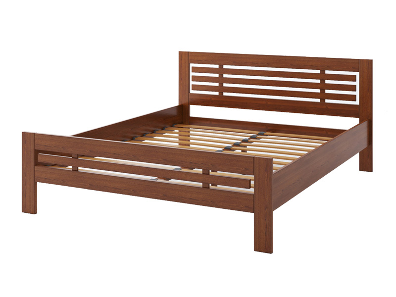 

Кровать Camelia Фрезия из массива бука 90х200 орех