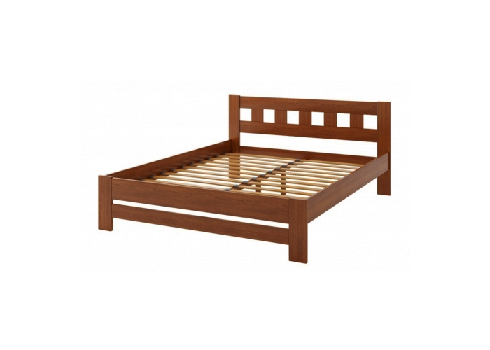 

Кровать Camelia Сакура из массива дуба 160х200 орех