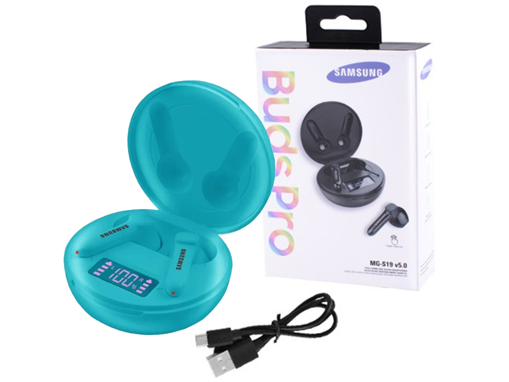 

Наушники Samsung Buds Pro MG S19 bluetooth беспроводные Синий (1009-033-00)