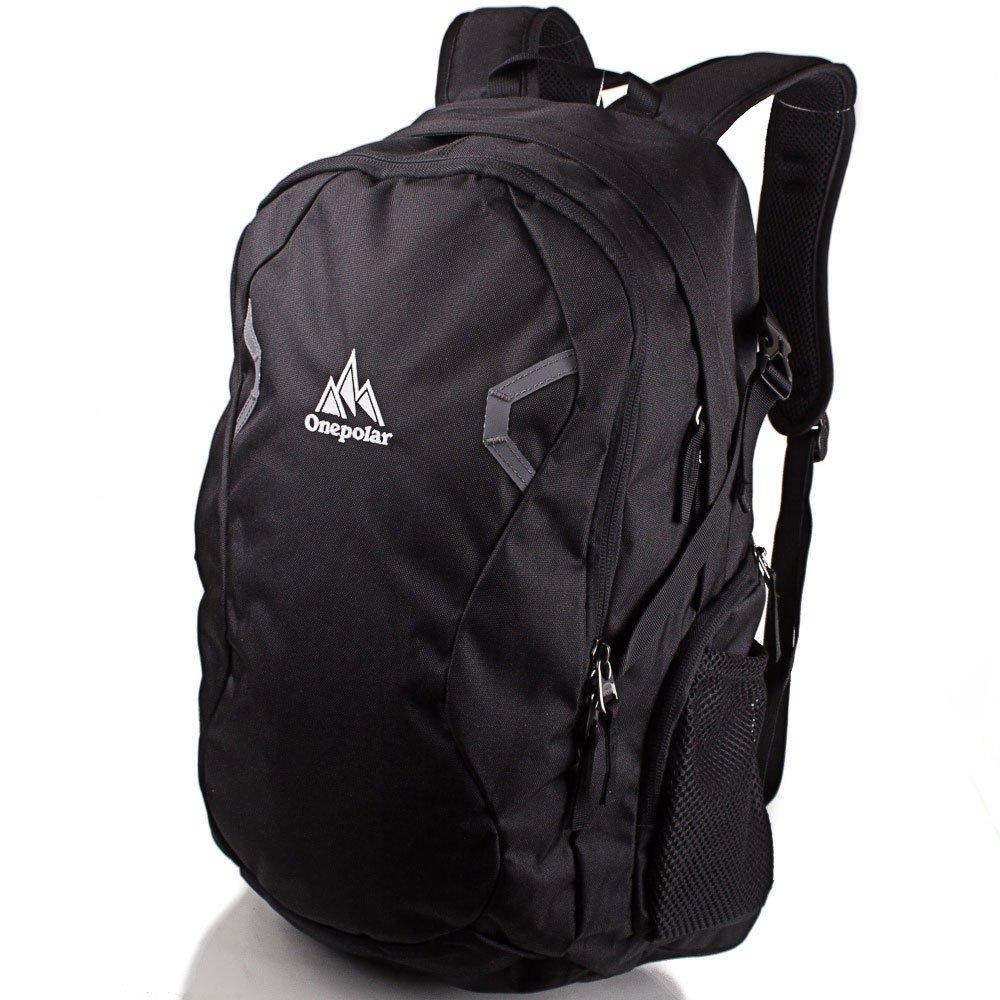 

Мужской городской рюкзак (W1731-black) Onepolar 31х50х18 см Черный 000157043