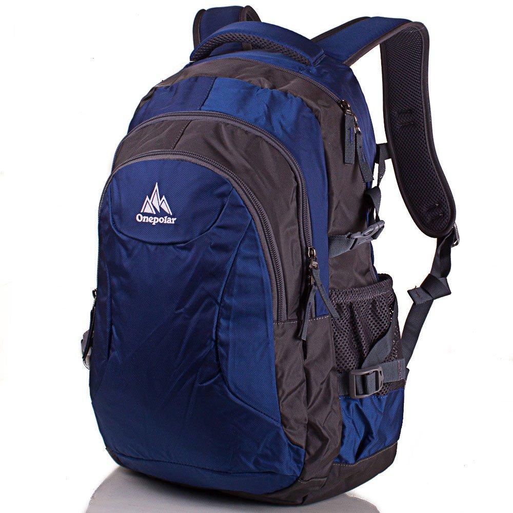 

Мужской спортивный рюкзак (W1801-navy) Onepolar 29х47х13 см Синий 000157157