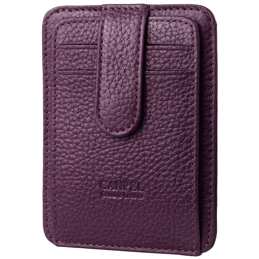 

Женская кожаная визитница (SHI091-95) Canpellini 8,3х11х0,5 см Фиолетовый 000158477