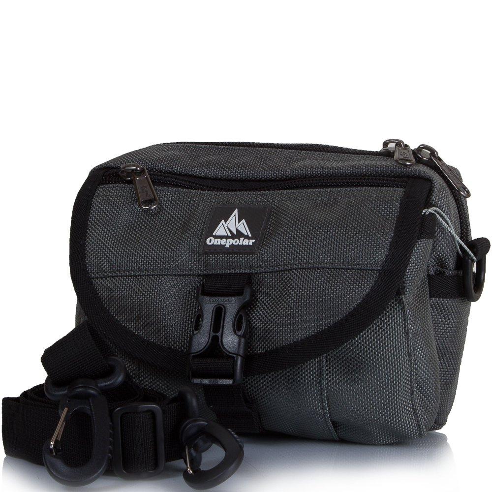 

Мужская спортивная сумка (W3172-grey) Onepolar 17х12х7 см Серый 000156988