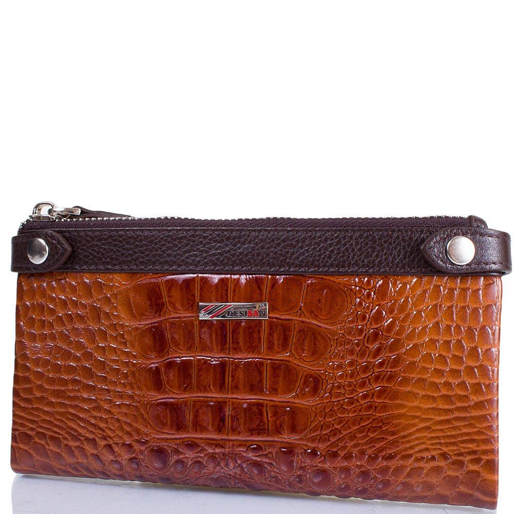 

Женский кожаный кошелек (SHI320-587) Desisan 18,5х9,5х1,5 см Коричневый 000157732
