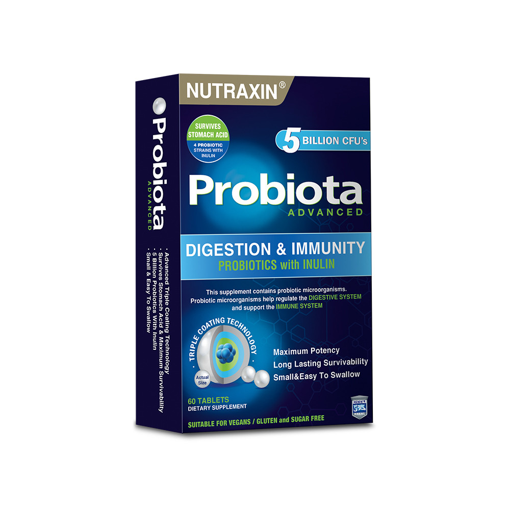 

Пробиотик для пищеварения PROBIOTA ADVANCED NUTRAXIN, 60 таблеток