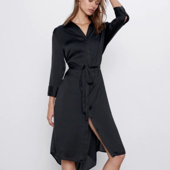 

Платье Zara M чёрное (1203-573)