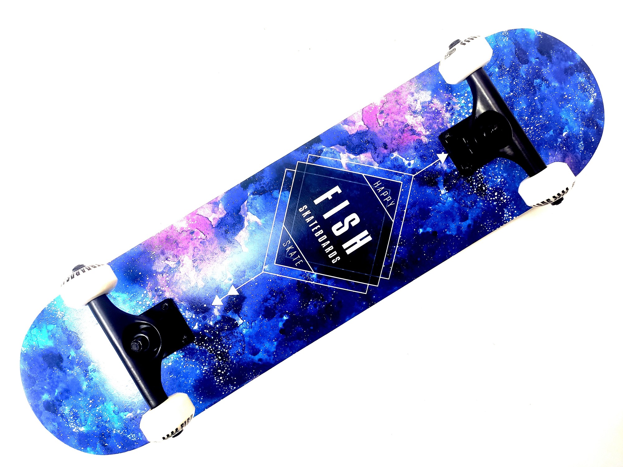 

Скейтборд деревянный Scale Sports Fish Space Синий цвет