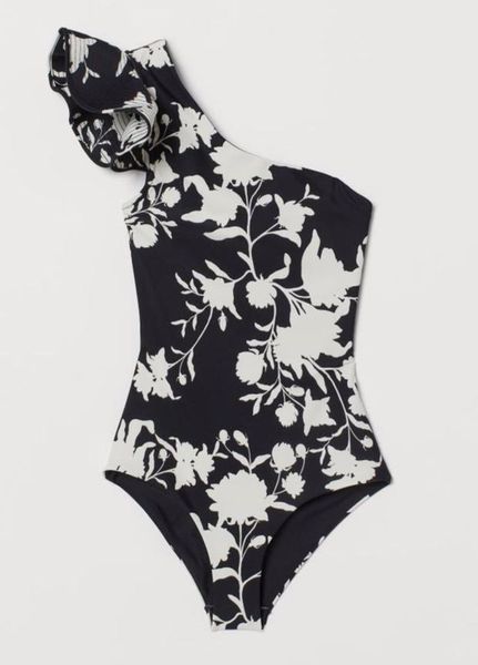 

Купальник H&M 38 Черно-белый (1203-678)