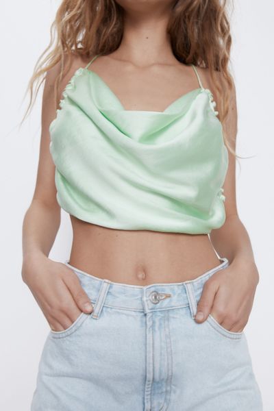 

Топ Zara 2XL мятный (1203-588)