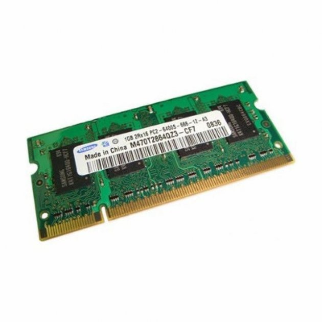 

Оперативная память Samsung 1 GB SO-DIMM DDR2 800 MHz (M470T2864EH3-CF7)