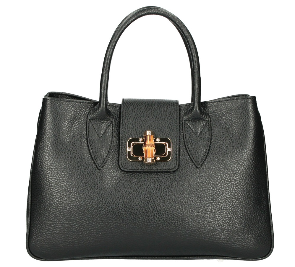 

Женская кожаная сумка Bottega Carele BC168 black