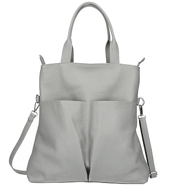 

Кожаная Женская Сумка Italian Bags DB7185 gray