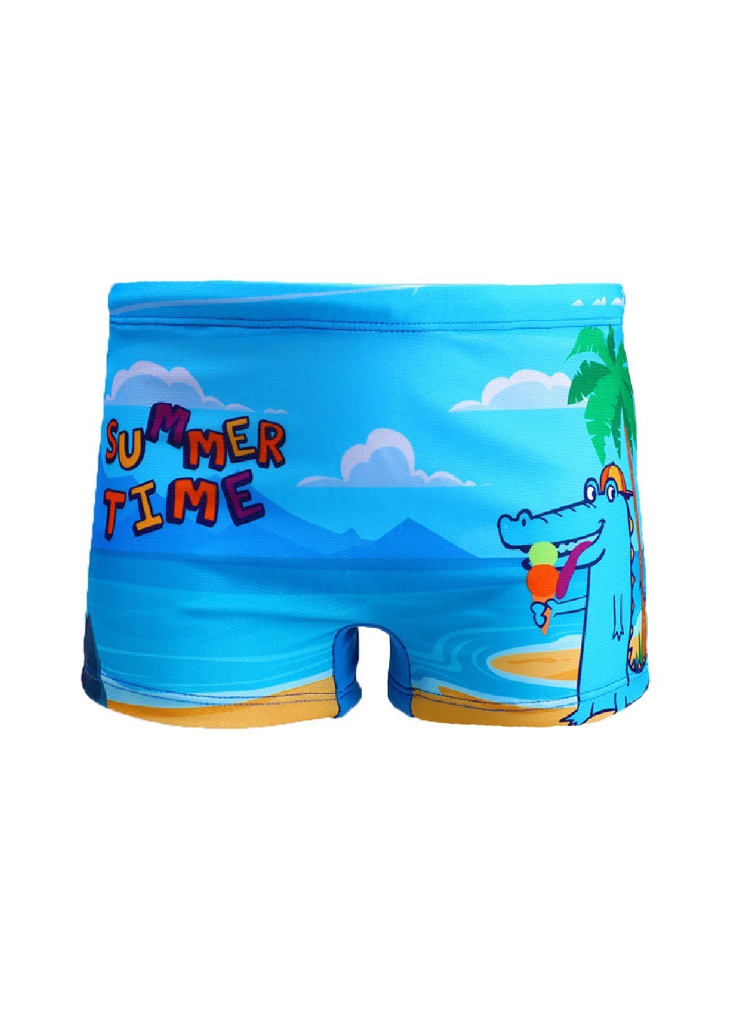 

Плавки для мальчика боксеры купальные с крокодилом XL 116-128 см. голубой (FW-16-14)