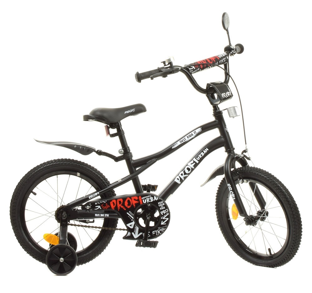 

Велосипед PROFI 16" Urban SKD75 Y16252-1 Black mat (Y16252-1)