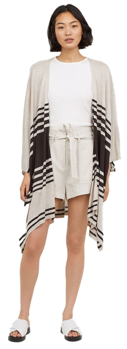 

Накидка H&M 0686516_beige M/L Бежевая