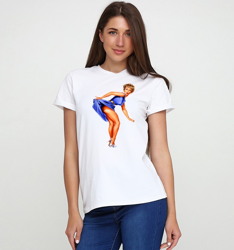 

Футболка Malta 19Ж441-24-Р1 Pin_up_girl XXL Белая