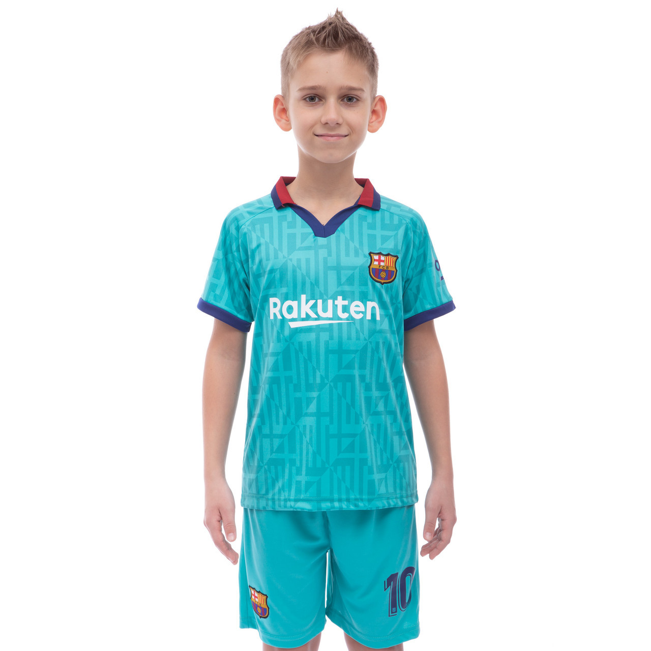 

Форма футбольная детская BARCELONA MESSI Барселона Zelart Champ 1072 S (24) рост 125-135 см