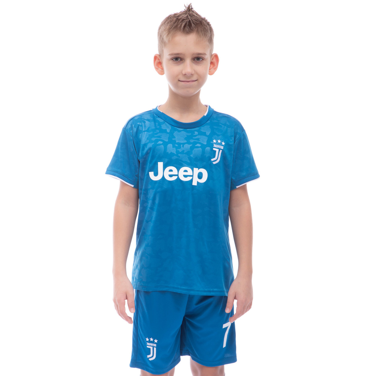 

Форма футбольная детская JUVENTUS RONALDO Ювентус Zelart Champ 1126 S (24) рост 125-135 см