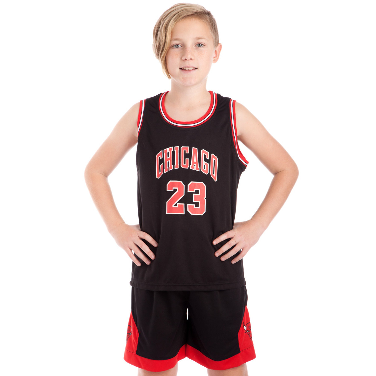 

Форма баскетбольная подростковая Champ Чикаго Буллз Chicago Bulls BA-0929 2XL рост 160-165 см