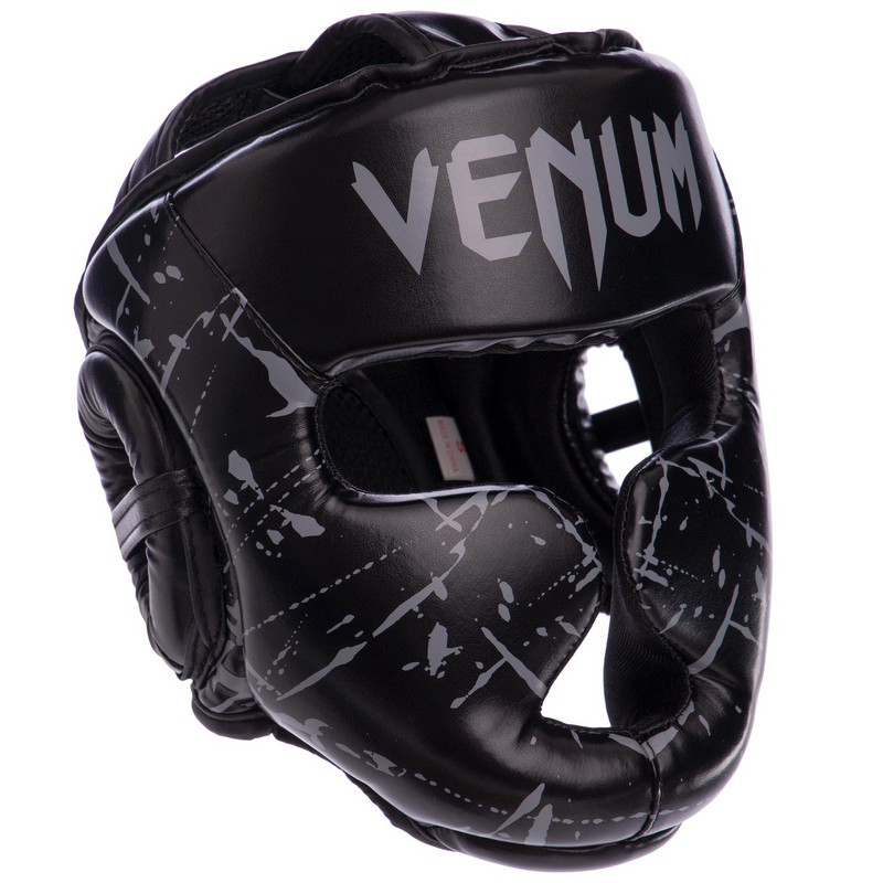 

Шлем боксерский детский с полной защитой Venum Heroe 0394 размер S Black