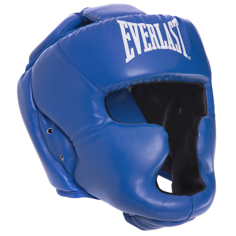 

Шлем боксерский с полной защитой Everlast Heroe BO-4299 размер M синий