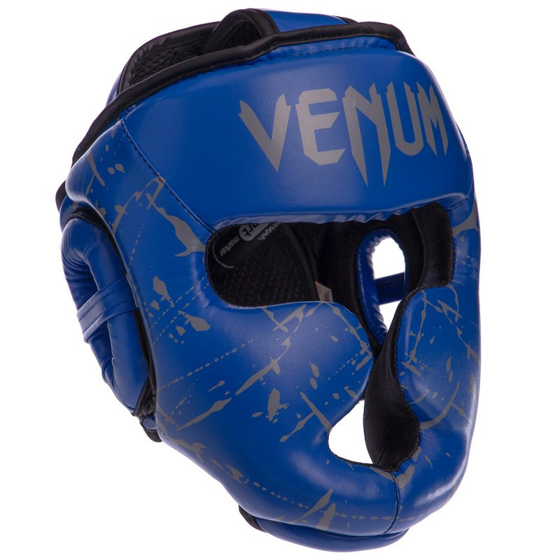 

Шлем боксерский детский с полной защитой Venum Heroe 0394 размер S Blue