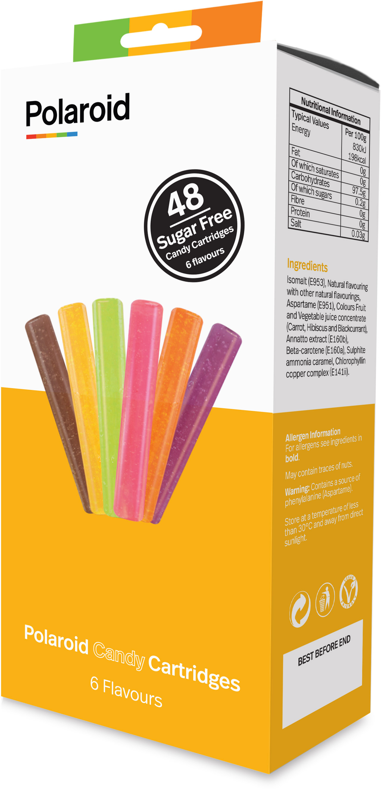 

Набор картриджей для 3D ручки Polaroid Candy Play 3D Pen Микс 48 шт (PL-2504-00)