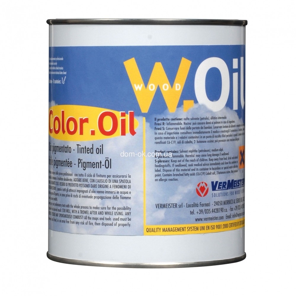 

Масло цветное Vermeister Color.Oil Super natural 1л