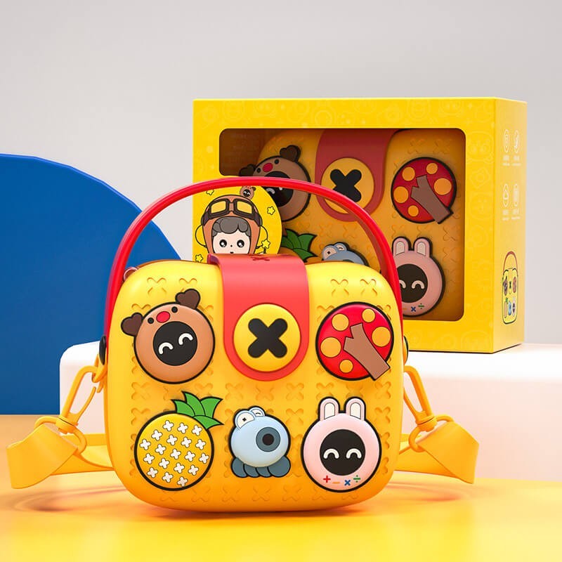 

Сумка детская Kids tide satchel через плечо для девочки yellow