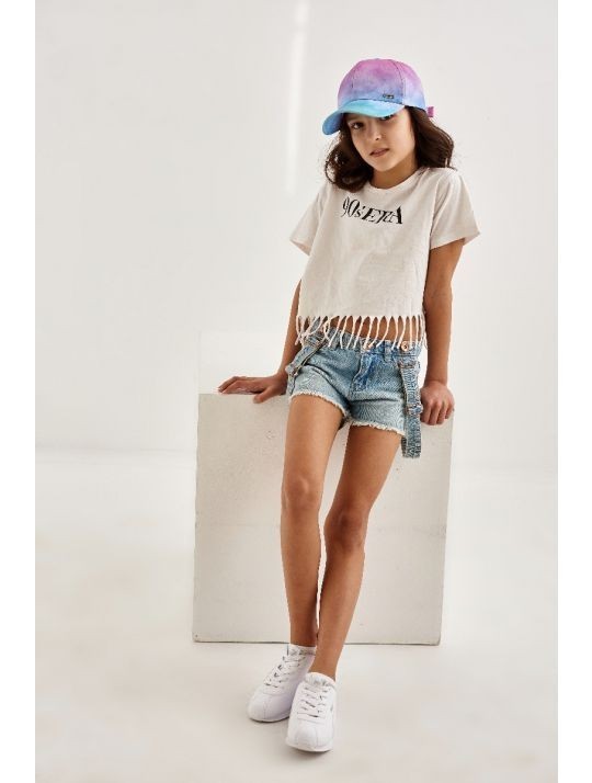 

Кепка для дівчинки DEMBOHOUSE Стелла 52 Рожевий