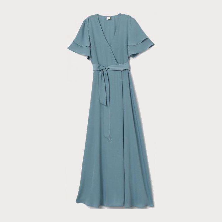 

Платье H&M 1712-6466769 32 Темно-бирюзовое