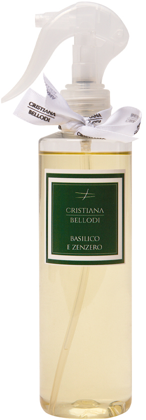 

Аромаспрей Cristiana Bellodi Basil, Ginger с эфирными маслами и спиртом 500 мл