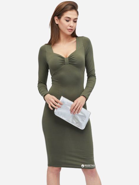 

Платье Carica KP-10141-1  Хаки, Платье Carica KP-10141-1 S Хаки