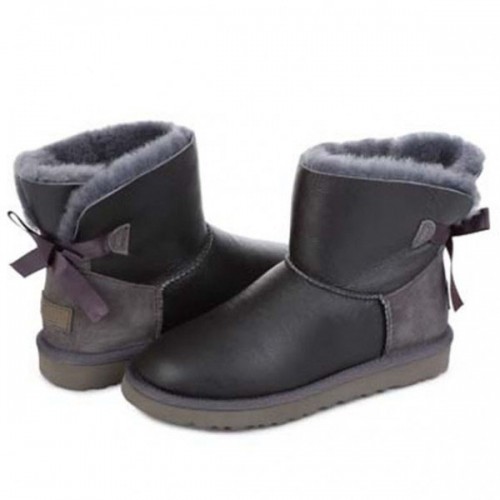 

Угги Женские Mini Bailey Bow Dark Grey-36
