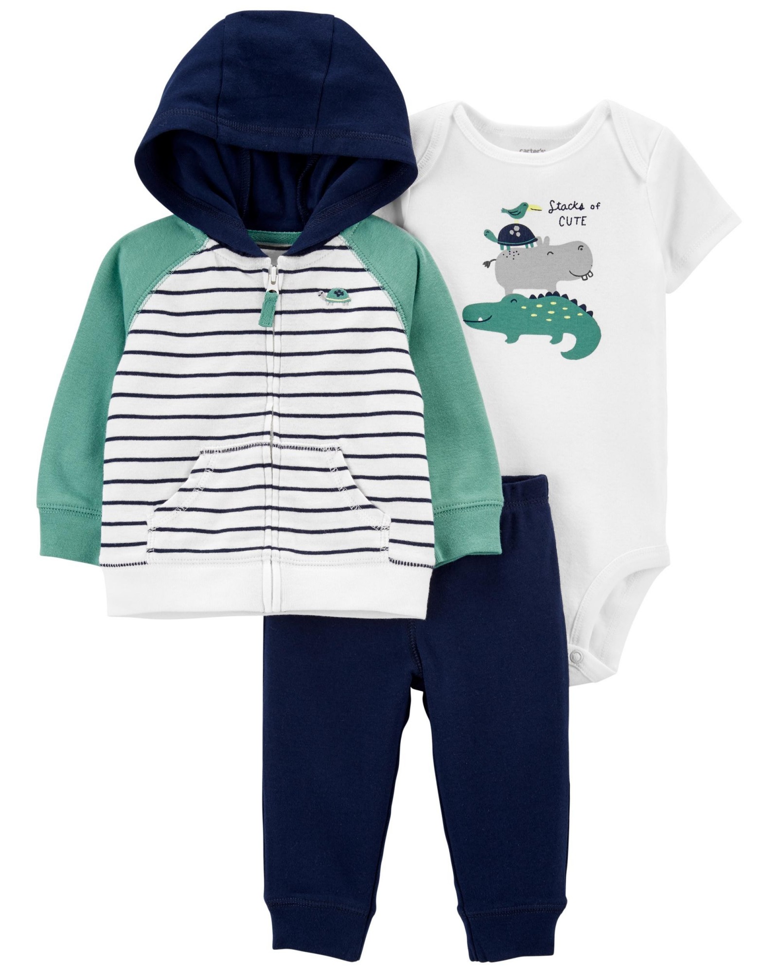 

Комплект для мальчика Carters (489310) 46-55 см,0 мес.