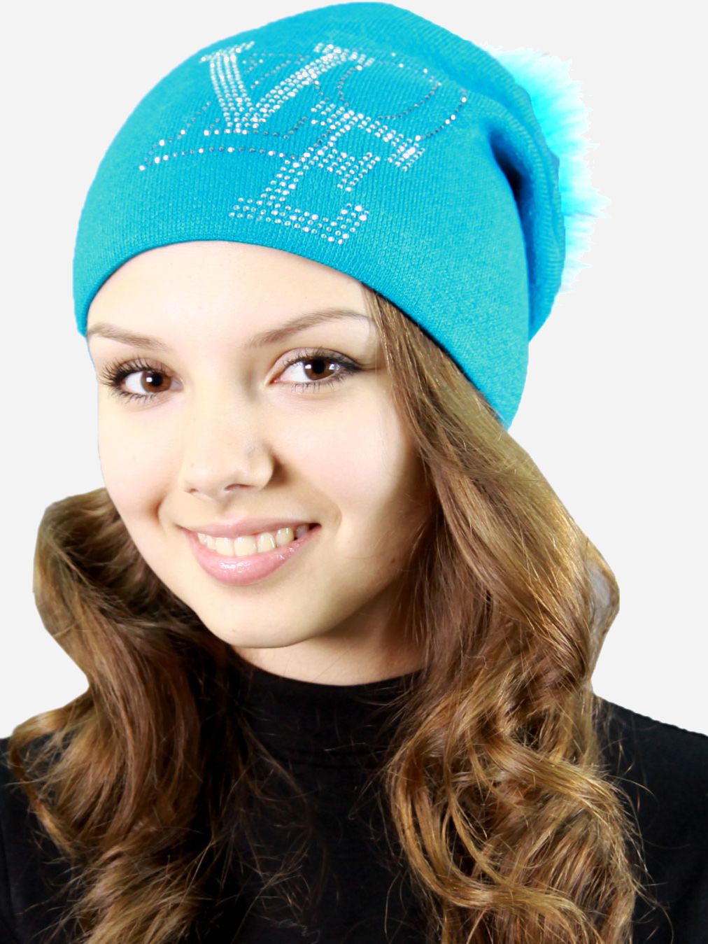 

Шапка Bakhur 2114  Голубая, Шапка Bakhur 2114 One size Голубая