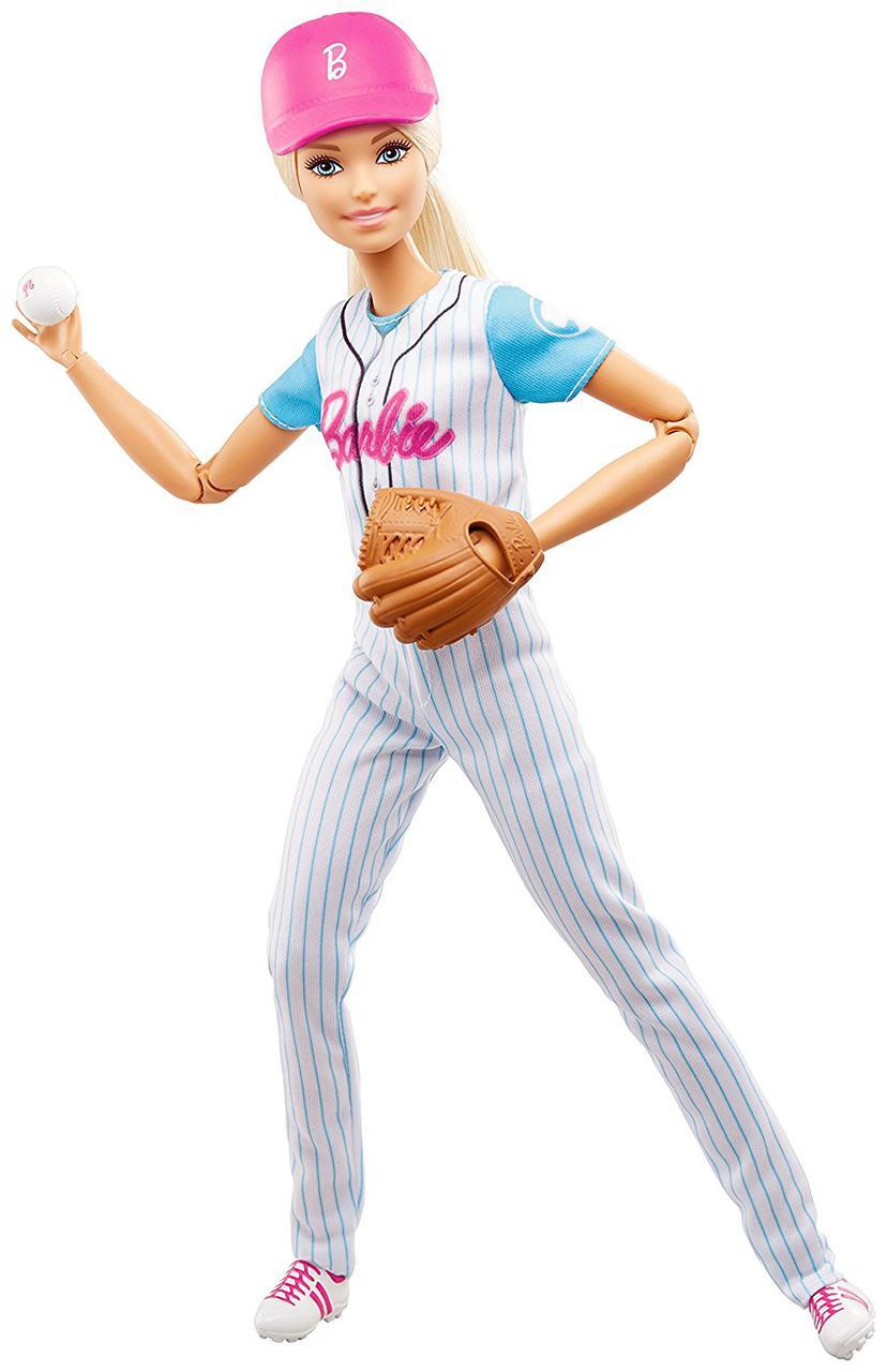 

Кукла Барби Безграничные Движения Бейсболистка Barbie Made to Move Baseball Player Doll Mattel