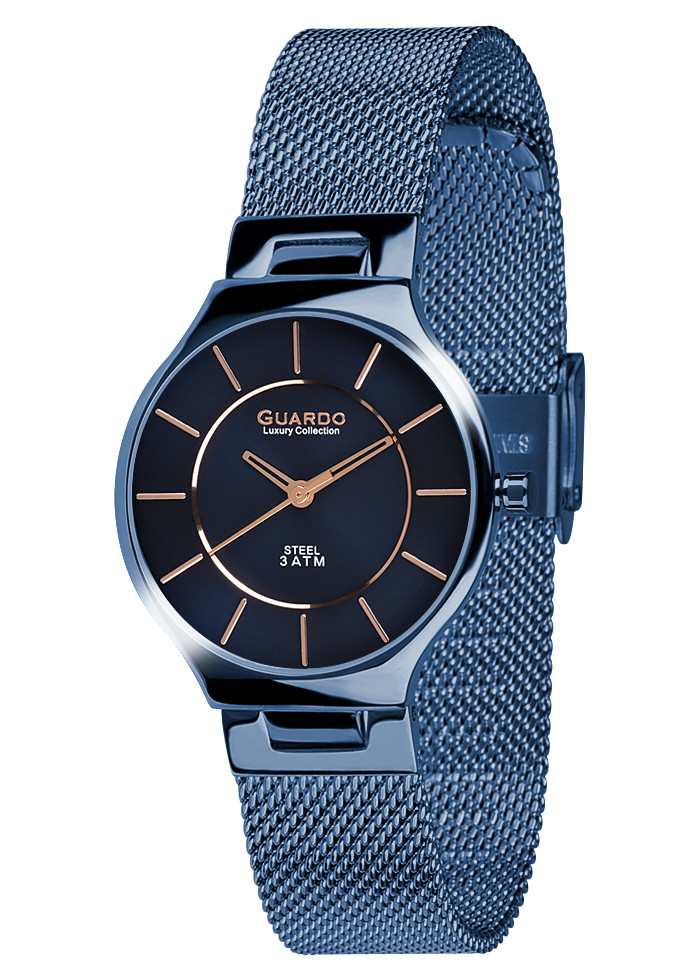 

Часы женские Guardo S02073-6 синие