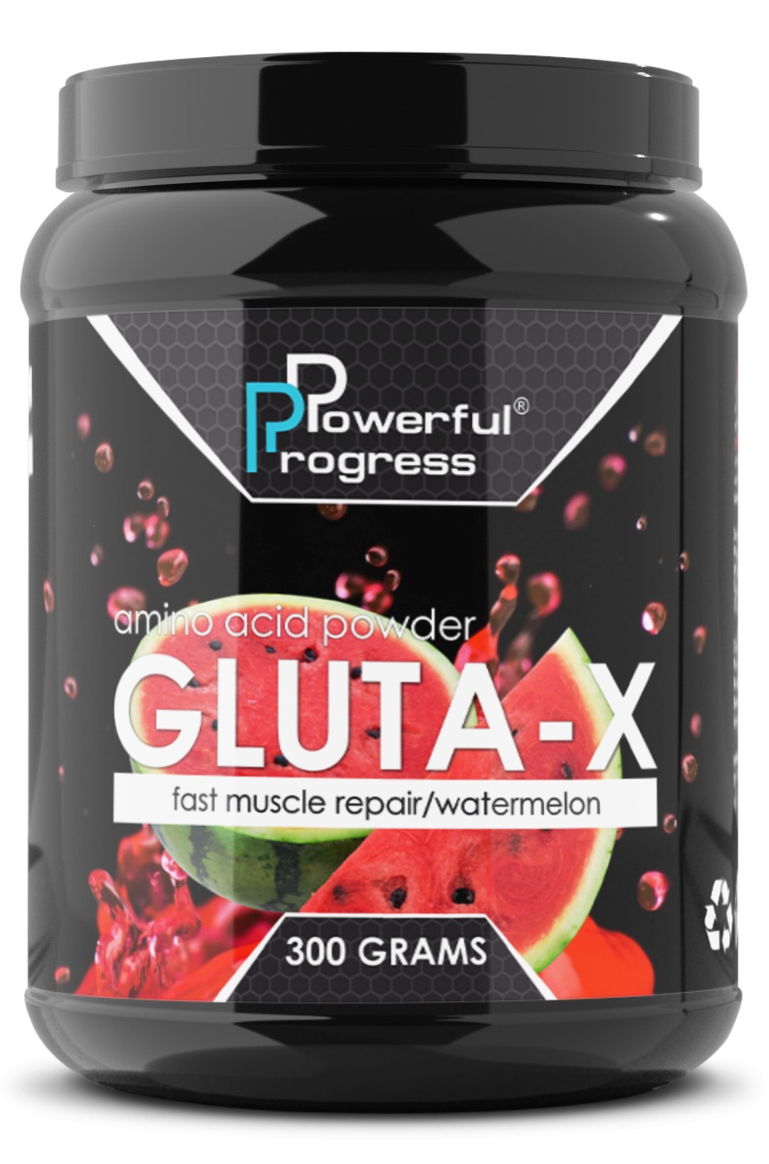 

Аминокислота Powerful Progress Gluta-X 300 г Арбуз