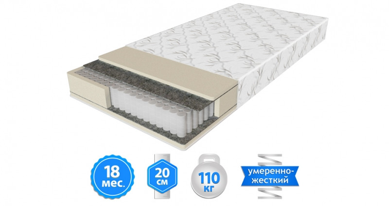 

Матрас ШАНС ПРЕСТИЖ ортопедический двухсторонний 180*200